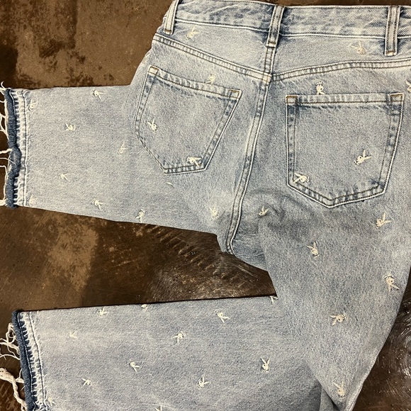 PLAYBOY Women's Boyfriend Jeans - Blue - Picture 3 of 3